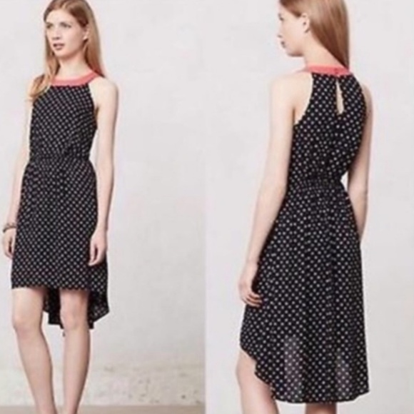 Lilka Lark Hi- Low Polka Dot Dress sz M - Picture 2 of 5